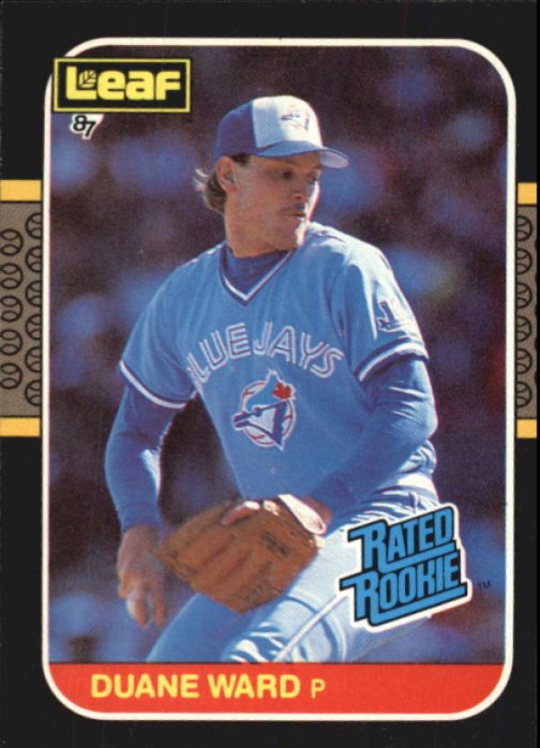 MLB 1987 Leaf/Donruss - No 45 - Duane Ward