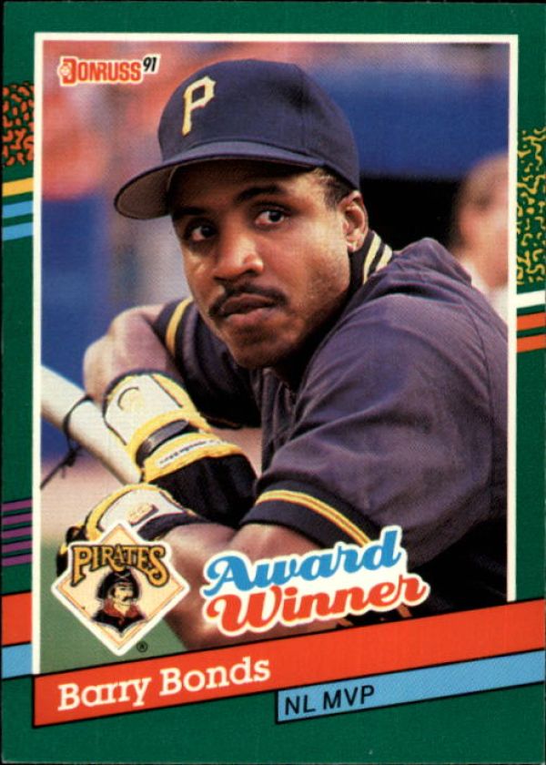 MLB 1991 Donruss - No 762 - Barry Bonds