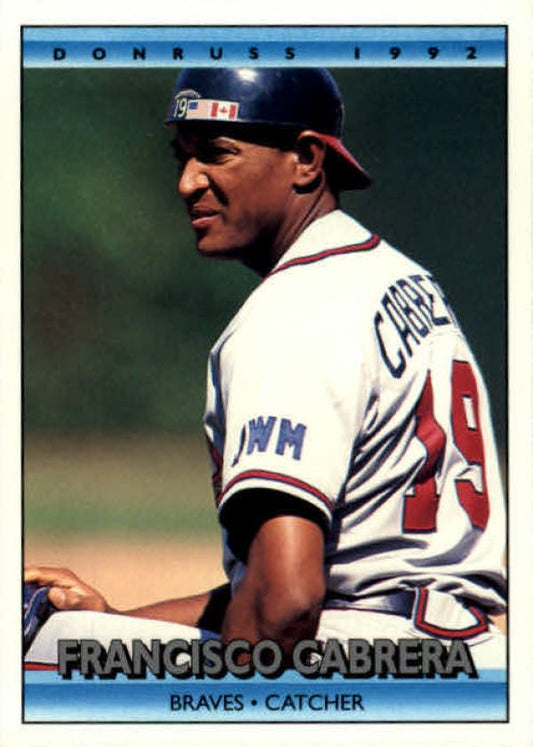 MLB 1992 Donruss - No 482 - Francisco Cabrera