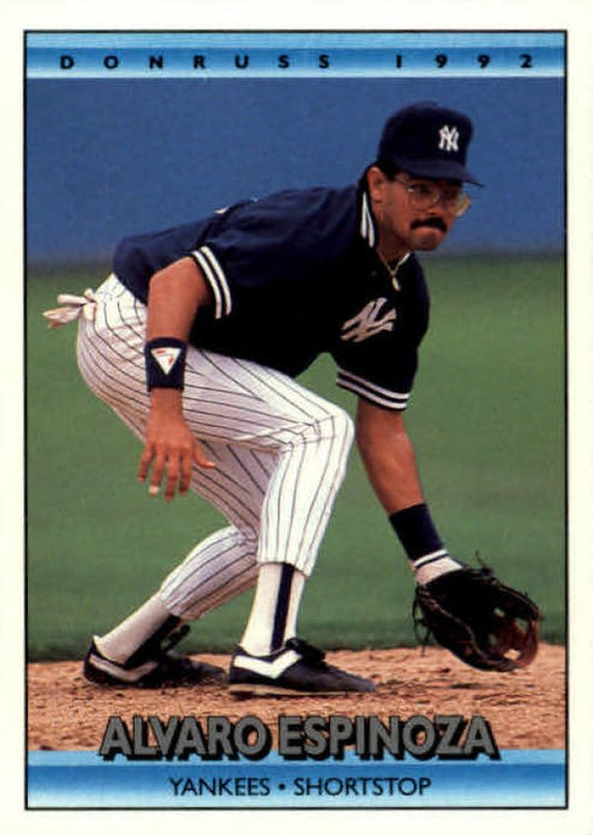 MLB 1992 Donruss - No. 474 - Alvaro Espinoza