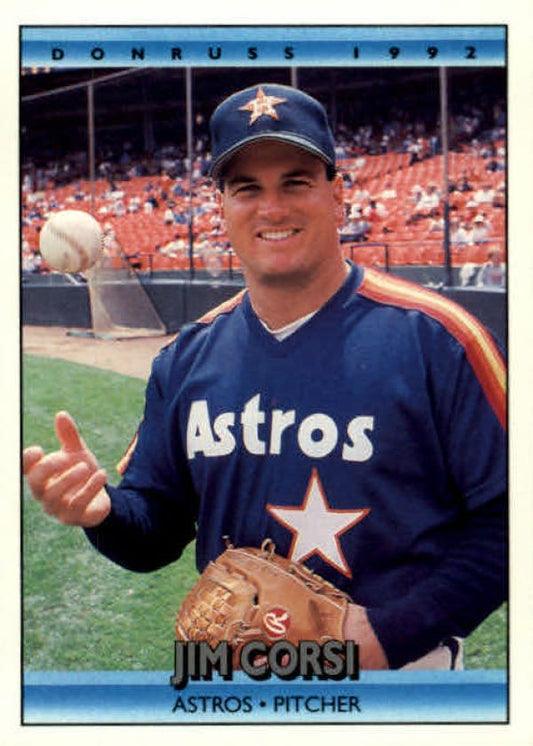 MLB 1992 Donruss - No. 467 - Jim Corsi