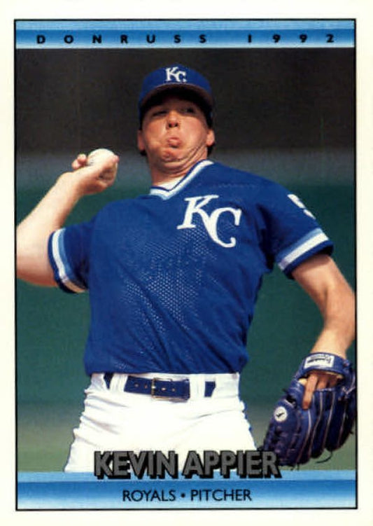 MLB 1992 Donruss - No. 455 - Kevin Appier
