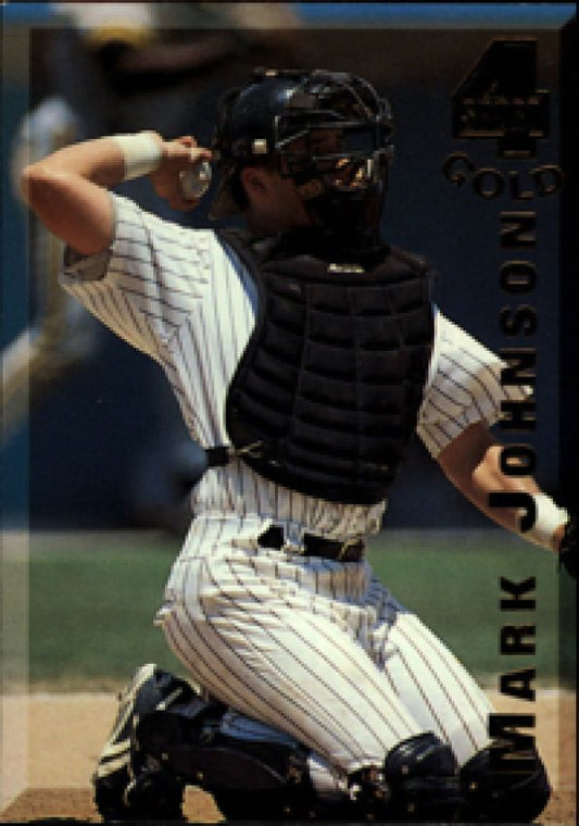 MLB 1994 Classic Four Sport Gold - No 186 - Mark Johnson