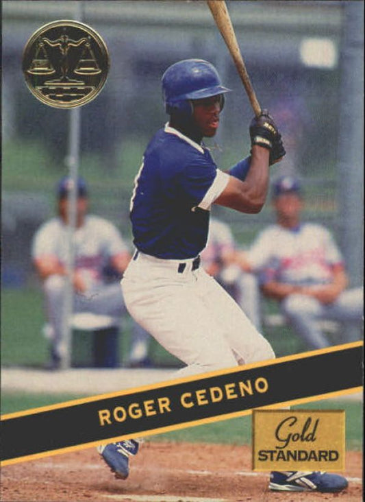 MLB 1994 Signature Rookies Gold Standard - No. 52 - Roger Cedeno