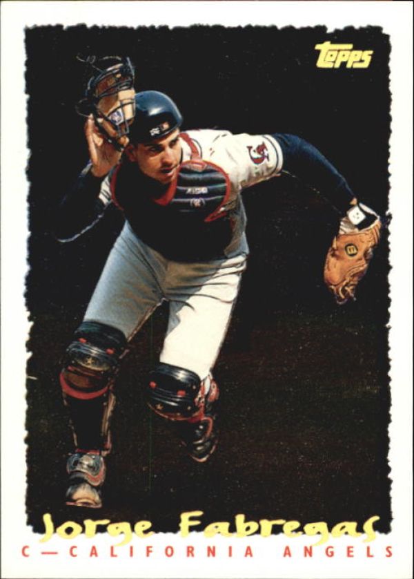 MLB 1995 Topps Cyberstats - No 283 - Jorge Fabregas