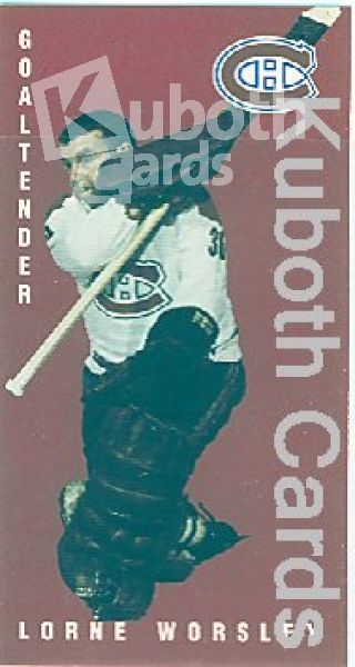 NHL 1994/95 Parkhurst Tall Boys - No 81 - Lorne Worsley