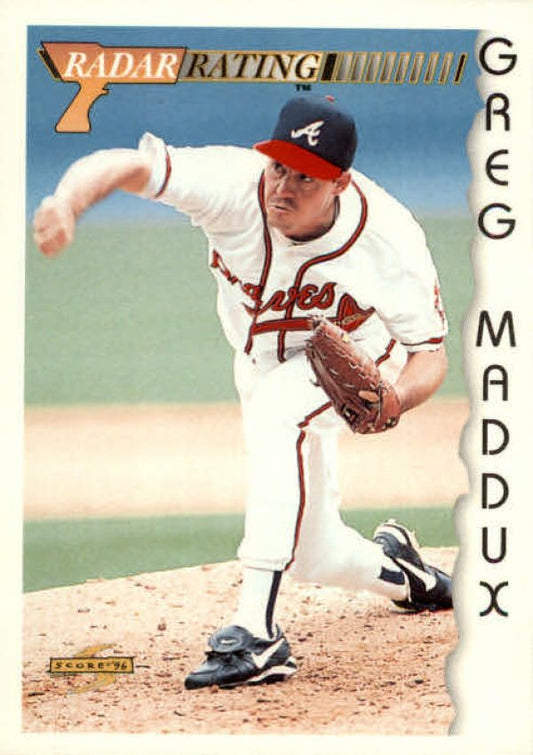 MLB 1996 Score - No 194 - Greg Maddux