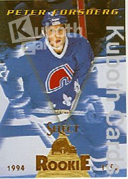 NHL 1994 / 95 Select - No 175 - Peter Forsberg