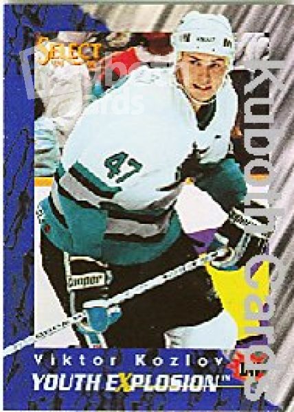 NHL 1994/95 Select Youth Explosion - No YE6 - Viktor Kozlov