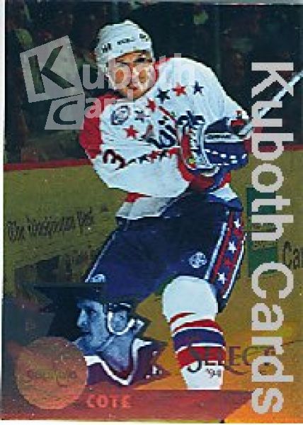 NHL 1994 / 95 Select Gold - No 128 - Sylvain Cote