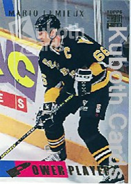 NHL 1994 / 95 Stadium Club - No 60 - Mario Lemieux