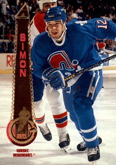 NHL 1994 / 95 Pinnacle - No 506 - Chris Simon