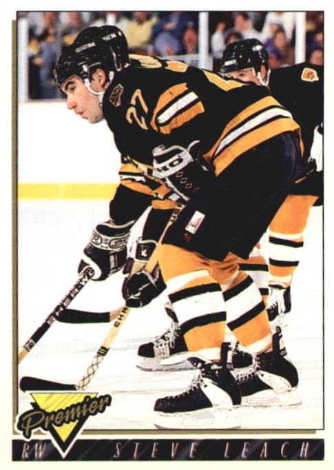 NHL 1993-94 OPC Premier - No 507 - Steve Leach
