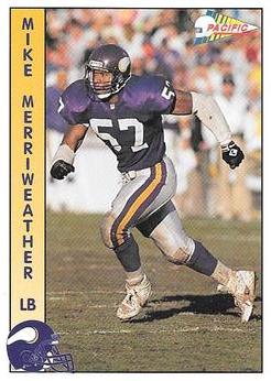 NFL 1992 Pacific - No 507 - Mike Merriweather