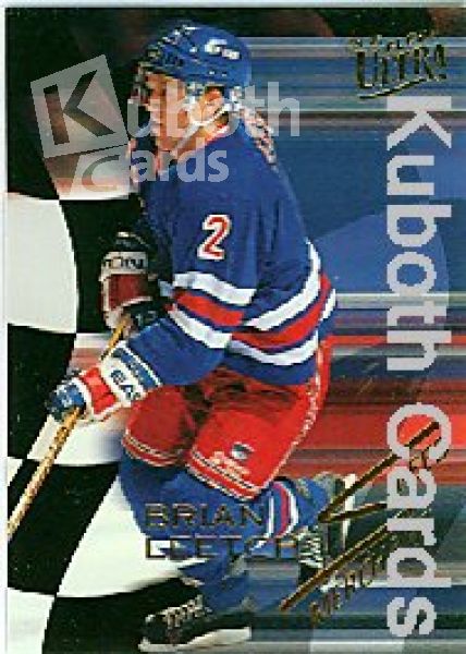 NHL 1994/95 Ultra Speed ​​Marchants - No 6 of 10 - Brian Leetch