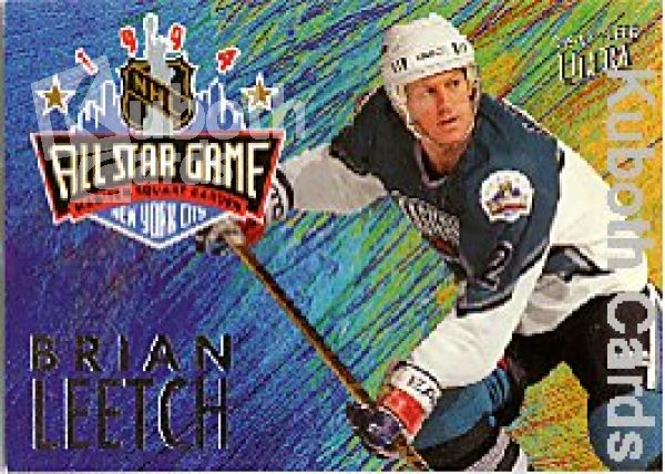 NHL 1994/95 Ultra All-Stars - No 2 of 12 - Brian Leetch