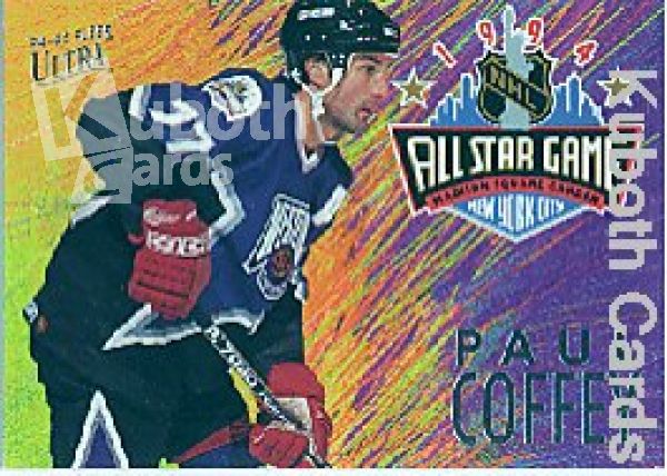 NHL 1994 / 95 Ultra All-Stars - No 9 of 10 - Paul Coffey