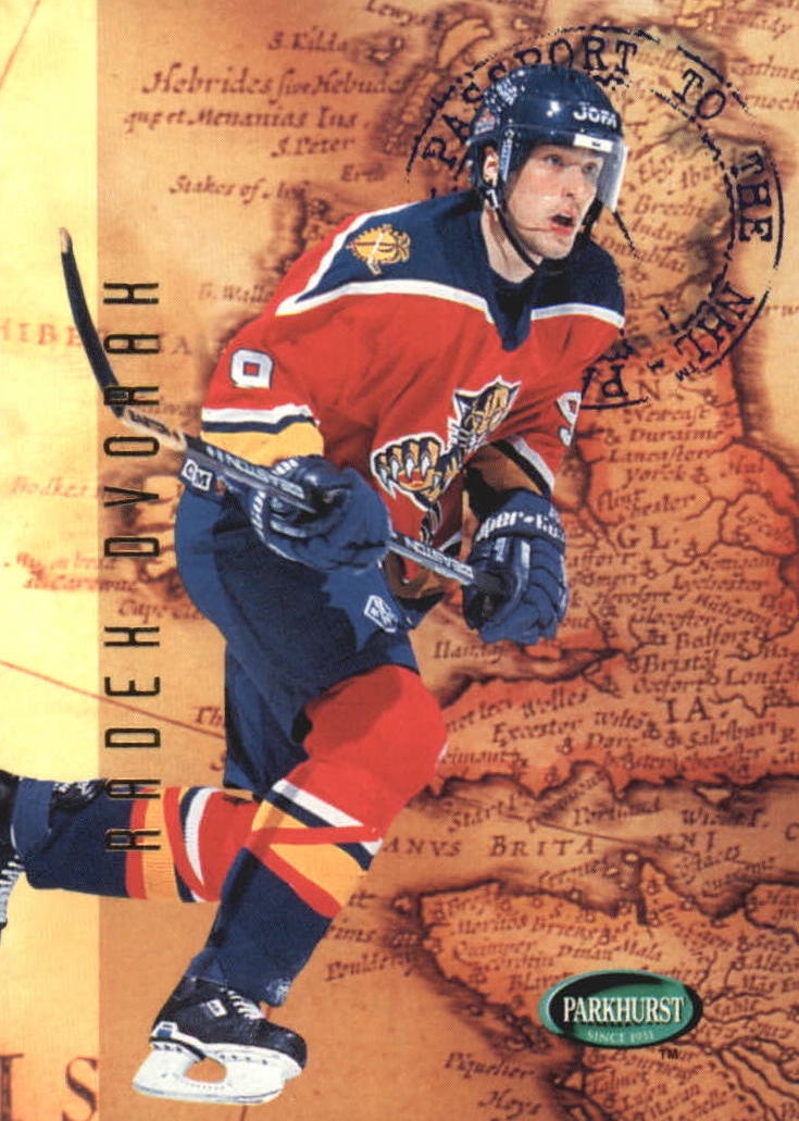 NHL 1995 / 96 Parkhurst International - No 508 - Radek Dvorak