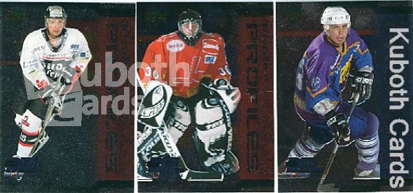 DEL 2000/01 Upper Deck Profiles - complete set