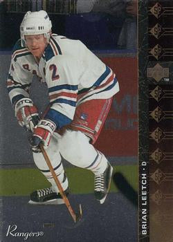 NHL 1994 / 95 Upper Deck SP Inserts - No SP-50 - Brian Leetch