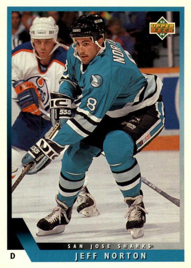 NHL 1993 / 94 Upper Deck - No 512 - Jeff Norton