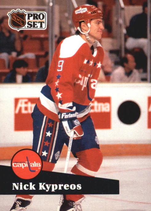 NHL 1991-92 ProSet French - No 513 - Nick Kypreos