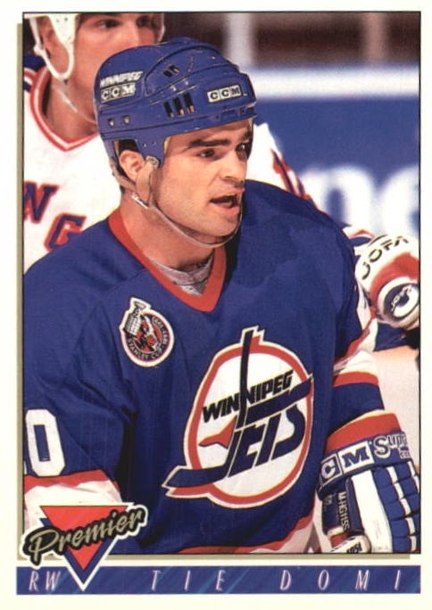 NHL 1993 / 94 Topps Premier - No 513 - Tie Domi