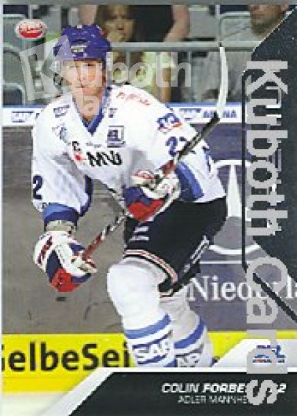 DEL 2009 / 10 CityPress Premium Silber - No 341 - Colin Forbes