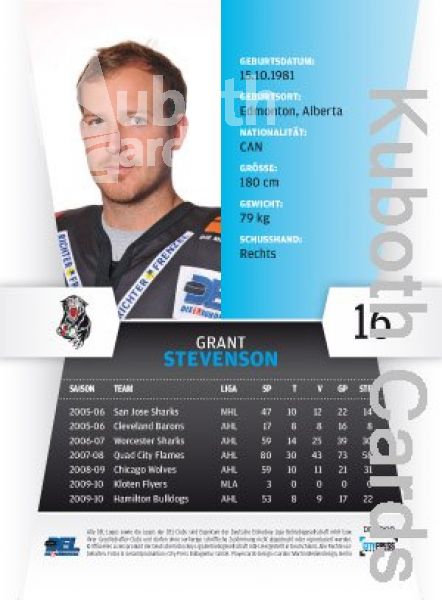 DEL 2010 / 11 CityPress - No 009 - Grant Stevenson