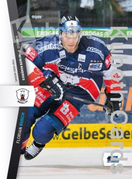 DEL 2010 / 11 CityPress - No 034 - Florian Busch