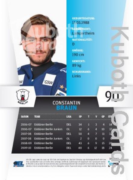 DEL 2010 / 11 CityPress - No 043 - Constantin Braun