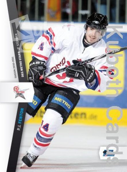 DEL 2010 / 11 CityPress - No 052 - P.J. Fenton