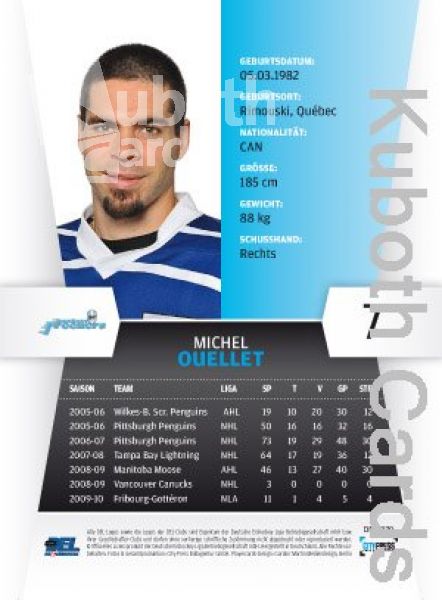 DEL 2010 / 11 CityPress - No 070 - Michel Ouellet