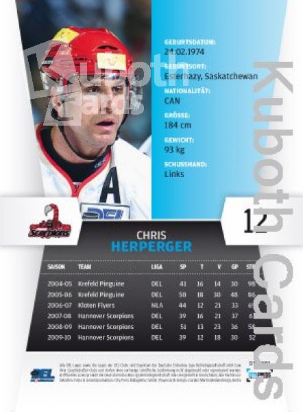 DEL 2010 / 11 CityPress - No 092 - Chris Herperger