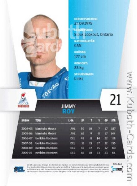 DEL 2010/11 CityPress - No 146 - Jimmy Roy