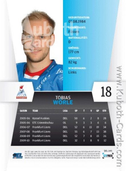 DEL 2010 / 11 CityPress - No 145 - Tobias Wörle