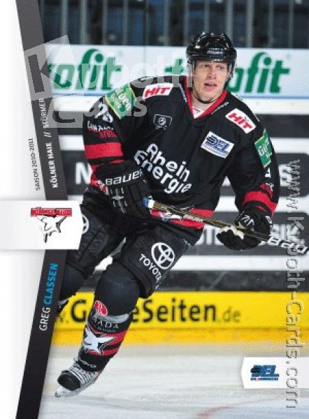 DEL 2010/11 CityPress - No 170 - Greg Classen