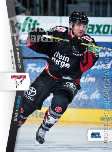 DEL 2010 / 11 CityPress - No 157 - Gerrit Fauser