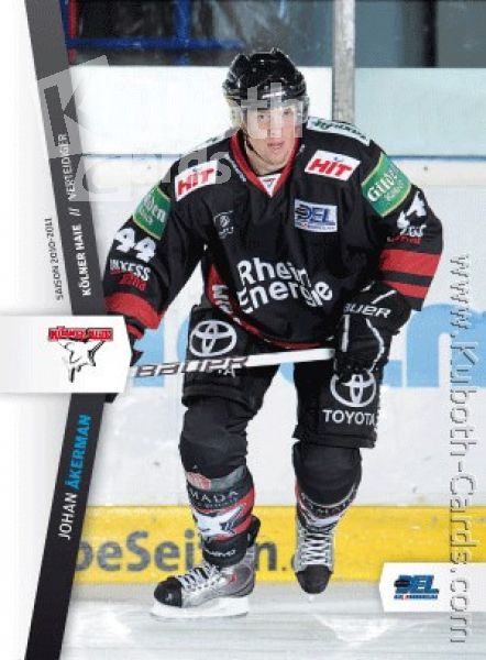 DEL 2010/11 CityPress - No 169 - Johan Akerman