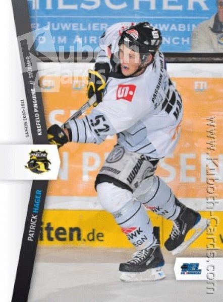 DEL 2010 / 11 CityPress - No 191 - Patrick Hager