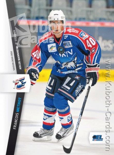 DEL 2010 / 11 CityPress - No 211 - Francois Methot