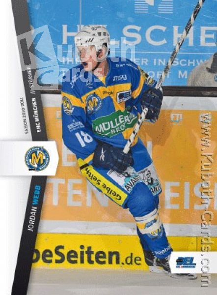 DEL 2010 / 11 CityPress - No 227 - Jordan Webb