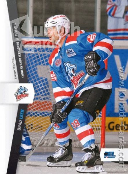 DEL 2010 / 11 CityPress - No 254 - Brad Leeb