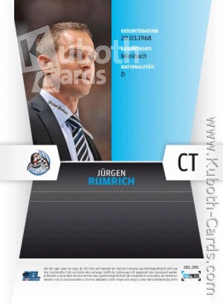 DEL 2010 / 11 CityPress - No 395 - Jürgen Rumrich