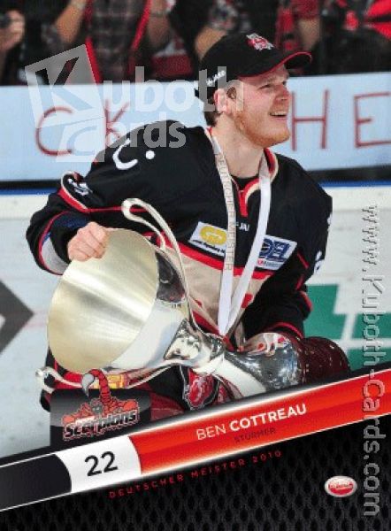 DEL 2010 / 11 CityPress - No 339 - Ben Cottreau