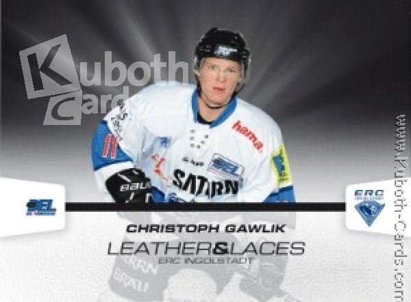 DEL 2010-11 CityPress Leather & Laces - No LL08 - Christoph Gawlik