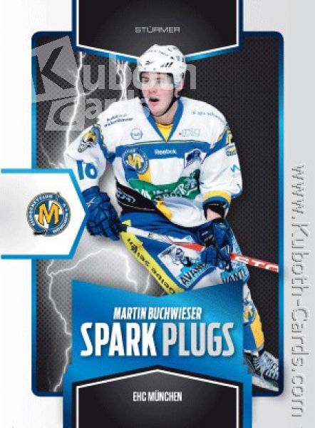 DEL 2010-11 CityPress Spark Plugs - No SP11 - Martin Buchwieser