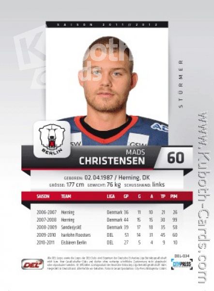 DEL 2011 / 12 CityPress - No 034 - Mads Christensen