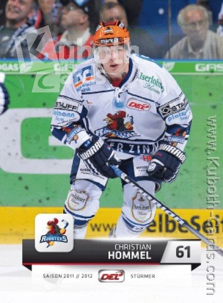 DEL 2011/12 CityPress - No 122 - Christian Hommel