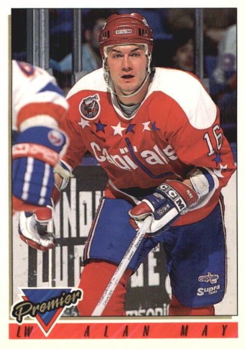 NHL 1993-94 OPC Premier - No 518 - Alan May
